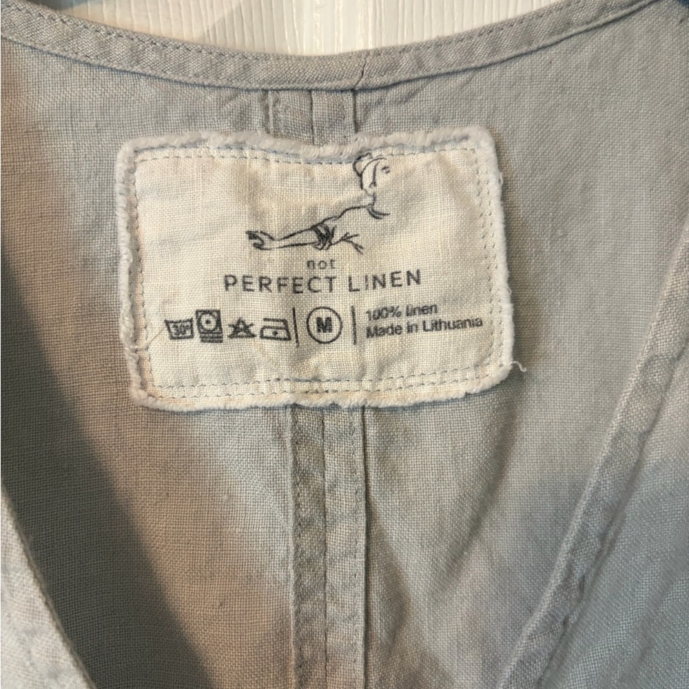 notPERFECTLINEN top - Picture 2 of 6
